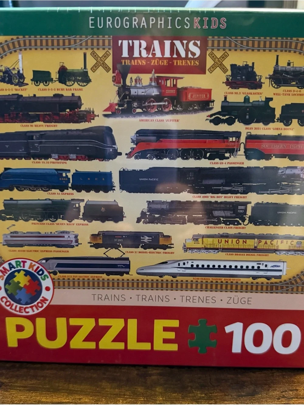 Trains Puzzle 100 Pieces - NIP